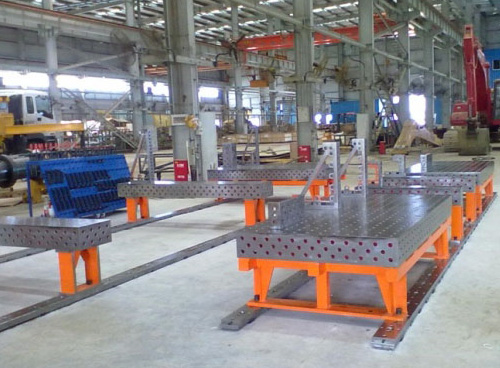 Flexible welding platform