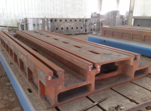 Gantry milling machine castings