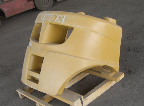 Forklift counterweight iron