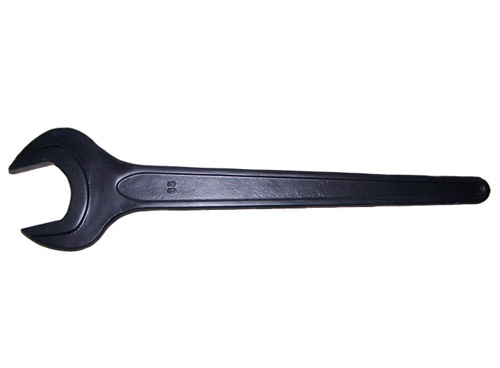 Single headed solid wrench