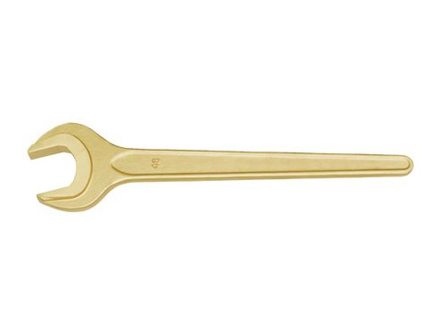 Explosion proof single end solid wrench